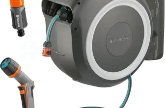 Gardena Wand-Schlauchbox RollUp L (weiß) 30 m