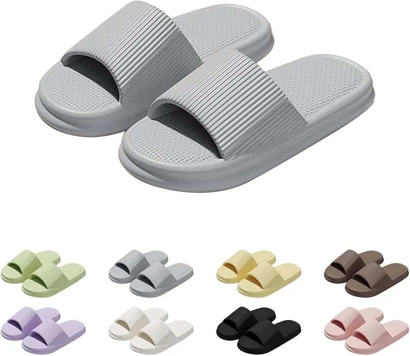 Generisch Schlappen Damen Sommer Breite Fuesse Hausschuhe Herren Rutschfest Wolken Slipper Cloudyzz Schlappen Leichte Sommerschuhe Laessige Badeschlappen Drinnen Draussen Badeschuhe Weich Duschschuhe Schnäppchen, Deals und Rabattcodes des Tages - Sommer-Schlappen für Damen und Herren