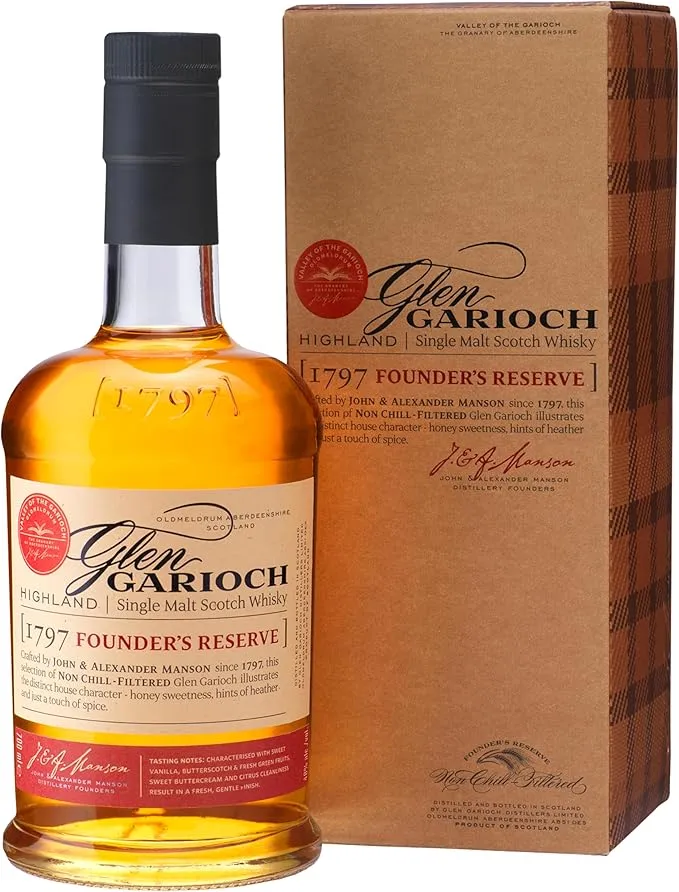 Glen Garioch Founder´s Reserve Single Malt Scotch Whisky (48 % Vol., 700ml)