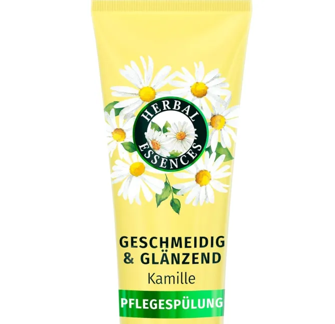 Schnäppchen, Deals und Rabattcodes des Tages - Herbal Essences Geschmeidig Glänzend Pflegespülung mit Kamille 250ml