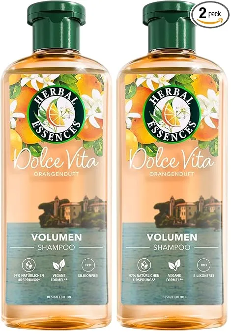 Herbal Essences Volumen Shampoo mit Orangenduft (2x350ml)