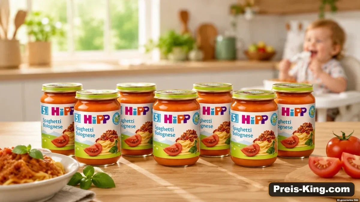 Hipp Bio Spaghetti Bolognese 6er Pack (6x190g)