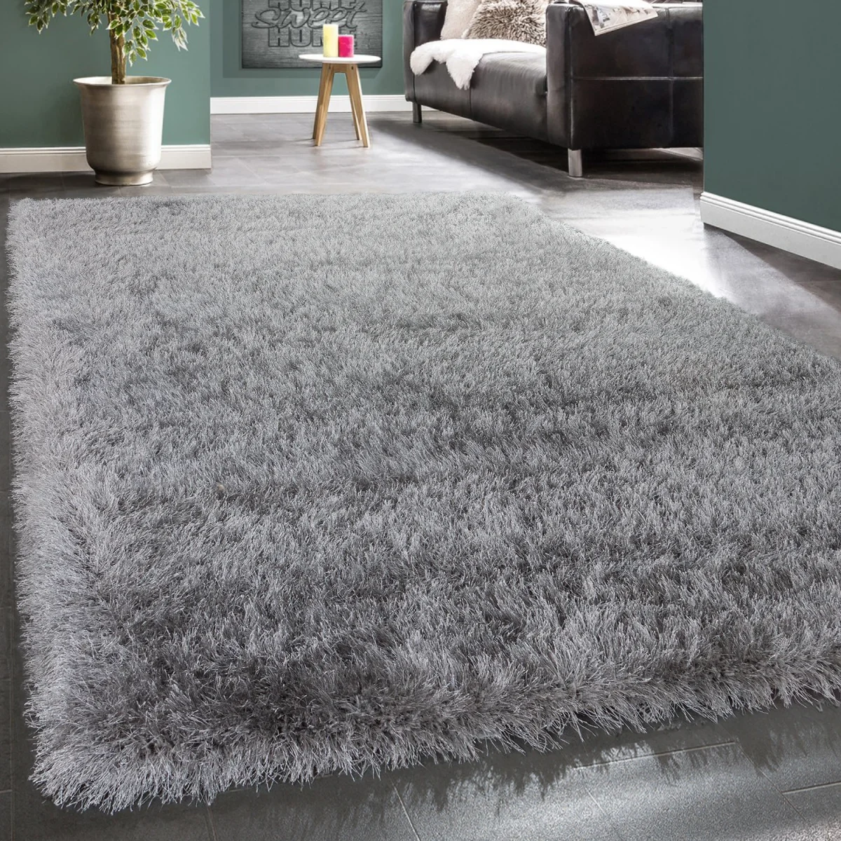 Hochflor-Teppich Glamorous (2 Farben, Gr. 120x170cm + andere Größen)