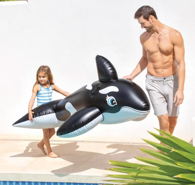 Intex 58561NP Aufblasbares Reittier Orca Vinyl
