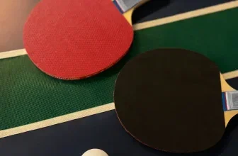 JELEX Palanga 2ER-Set Tischtennis Schläger mit Netz und 3 Bällen