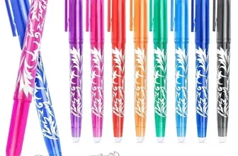 KERIFI Radierbare Tintenroller (8 Farben)