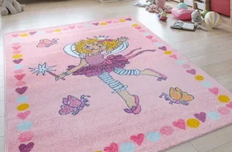 Kinderteppich Prinzessin Lillifee in Rosa mit Prinzessin Lillifee Motiv