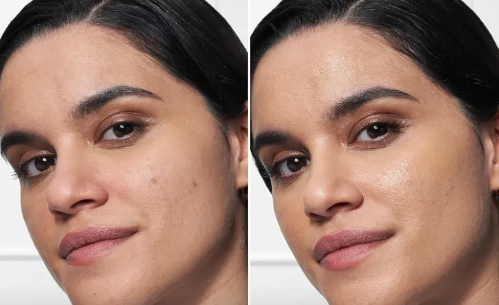 L Oreal Paris Vitamin C Fluid Getoent mit LSF 30 taegliche Feuchtigkeitspflege fuer strahlenden Teint gegen