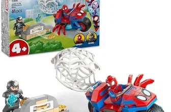 Schnäppchen, Deals und Rabattcodes des Tages - LEGO Marvel Spidey auf seinem Motorrad gegen Rhino