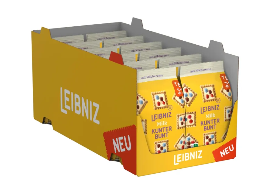Schnäppchen, Deals und Rabattcodes des Tages: LEIBNIZ Kunterbunt Milk 12er Pack knusprige Kekse