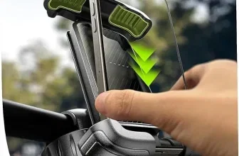 LISEN Fahrrad Handyhalterung: Silikon Pro Handyhalterung für Fahrrad & E-Scooter