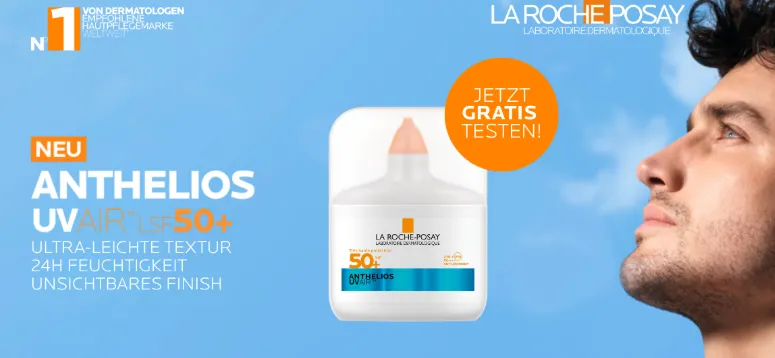 Gratis La Roche-Posay Anthelios UV Air Serum LSF 50+ [5.000 Proben]