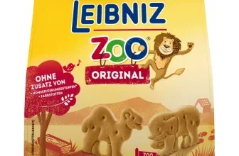 3x Leibniz Zoo Original Kekse (125g) - Knusprige Kekse in Tierform