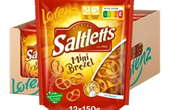 Lorenz Snack World Saltletts Mini Brezel 12er Pack