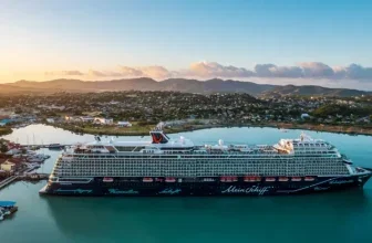 Mein Schiff 1 Kreuzfahrtschiff im Hafen