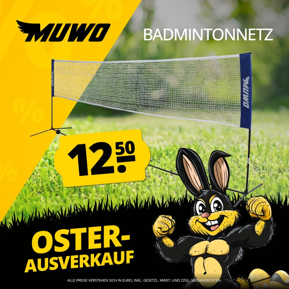 Schnäppchen, Deals und Rabattcodes des Tages - Badminton-Netz für Ostern