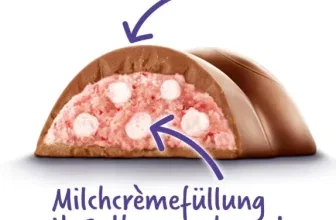 Milka Choco Erdbeer Riegel - Alpenmilch-Schokolade