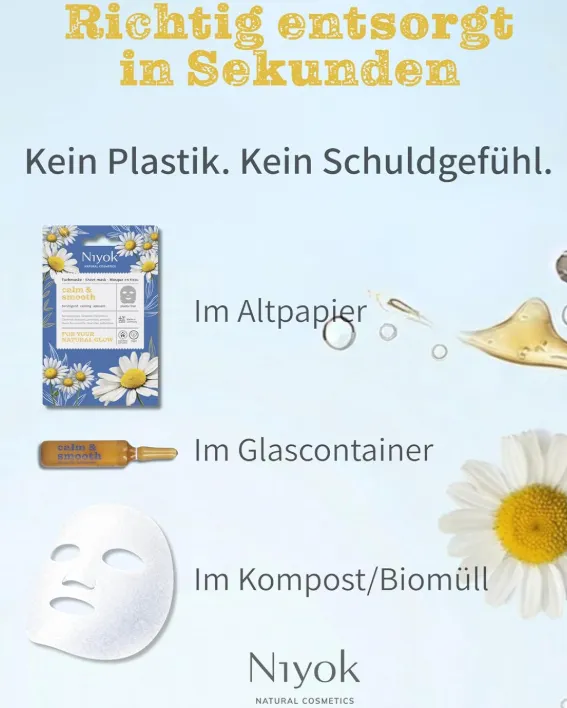 Niyok Reichhaltige Tuchmaske Intensive Pflege fuer anspruchsvolle Haut Schnäppchen, Deals und Rabattcodes des Tages: Niyok Reichhaltige Tuchmaske für anspruchsvolle Haut