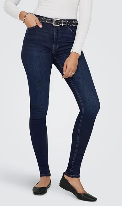 ONLY Damen Skinny Jeans Onlpaola Hw Sk DNM Jeans Azgz878 Noos