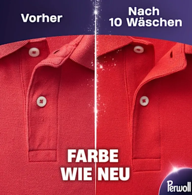 Schnäppchen, Deals und Rabattcodes des Tages: Perwoll Colorwaschmittel Renew 80 Waschladungen