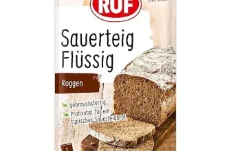 RUF Roggensauerteig flüssig (70g) - Frischer Sauerteig für leckeres Brot