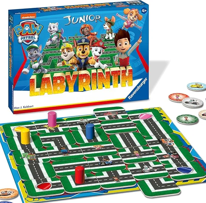 Ravensburger Kinderspiel Paw Patrol Junior Labyrinth 20799 das bekannte Brettspiel von Ravensburger als Junior Version Kinderspiel fuer Kinder ab 4 Jahren Geburtstagsgeschenke Schnäppchen, Deals und Rabattcodes des Tages - Ravensburger Kinderspiel Paw Patrol Junior Labyrinth