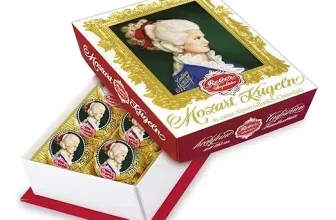 Schnäppchen, Deals und Rabattcodes des Tages - Constanze Mozart Kugeln Barock 6er Packung Alpenmilch Schokolade