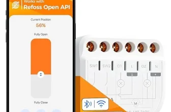 Refoss WLAN 2-Kanal Smart Relais Schalter 16A Produktbild