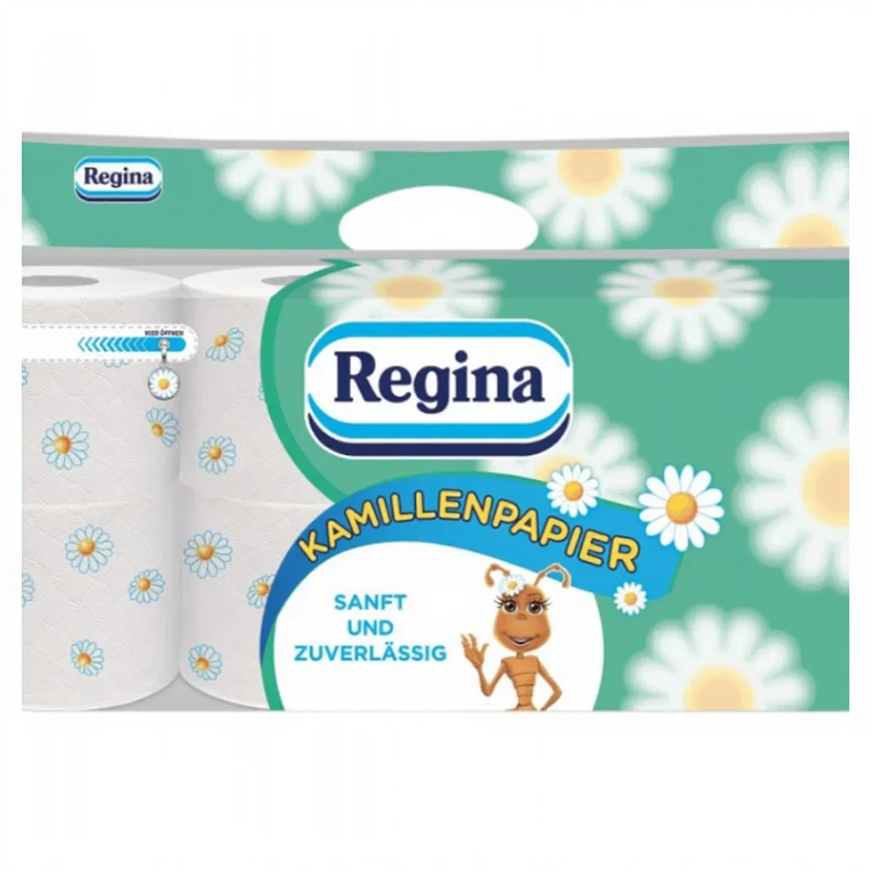 3x Regina Kamille Toilettenpapier 3-lagig 8×150 Blatt