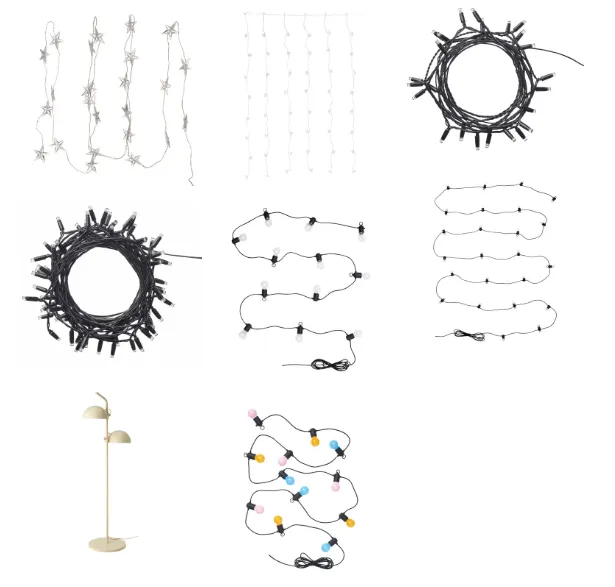 Schnäppchen, Deals und Rabattcodes des Tages - IKEA Rückruf bestimmter LED Lichterketten und Lampen