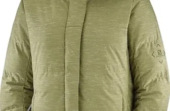 SALOMON Snuggly Damen Winterjacke olivgrün