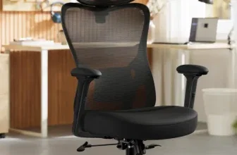 SONGMICS ergonomischer Schreibtischstuhl OBN066BH01