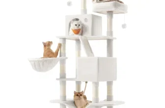 SONGMICSHOME Feandrea Katzenbaum groß 168cm PCT165 - Stabiler Kratzbaum für Katzen