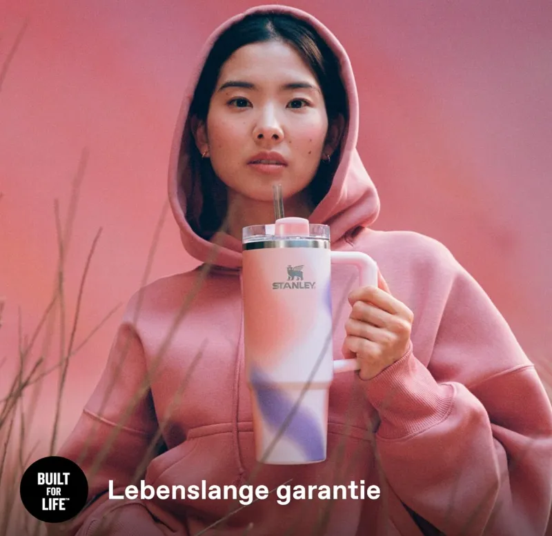 STANLEY 1913 Quencher H2.0 Flowstate Trinkflasche Mit Strohhalm 890ml