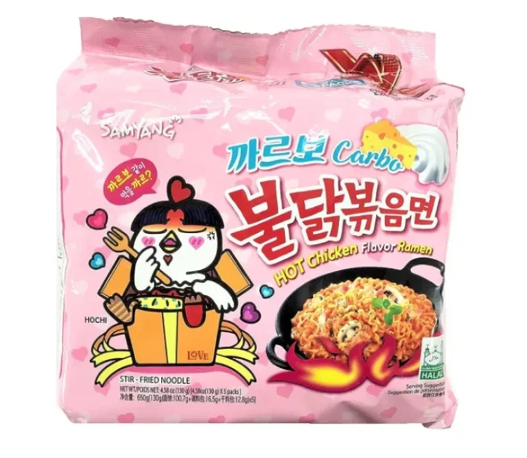 Produktrückruf: Samyang Hot Chicken Carbonara – Gesundheitsrisiko festgestellt