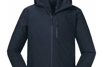 Schöffel Herren Funktionsjacke 3IN1 Jacket Yekuro Mns, schwarz, Gr. 48-56
