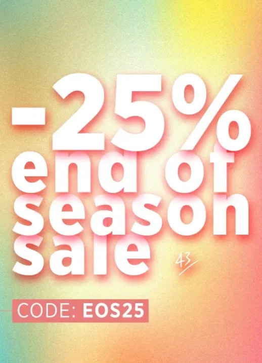 43einhalb End of Season Sale: 25 % Rabatt extra auf Sneaker & Streetwear