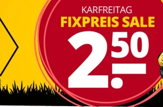 SportSpar Karfreitags Fixpreis-Sale