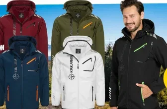 Kirkjubøur Herren SOFTSHELLjacke Navy/orange