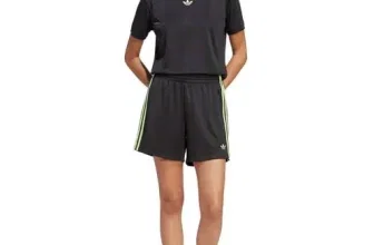 adidas Jacquard Short Damen Schwarz