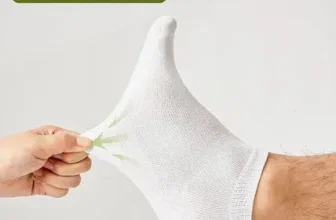 Bambus Sneaker Socken im 12er-Set, weiß