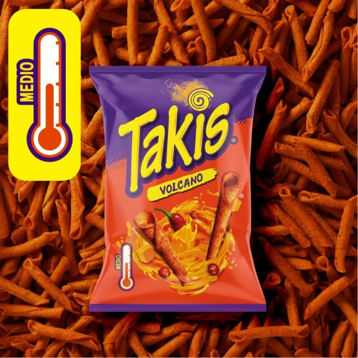 TAKIS Mais-Snack Käse & Chili Flavour (100g)
