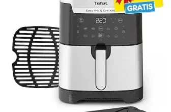 TEFAL EY801D Easy Fry & Grill XXL Flexcook Heißluftfritteuse