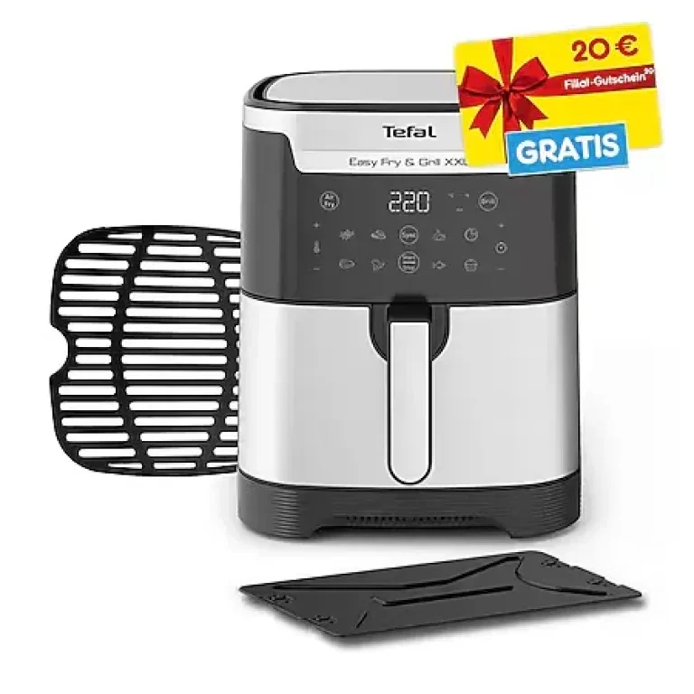 TEFAL EY801D Easy Fry & Grill XXL Flexcook Heißluftfritteuse