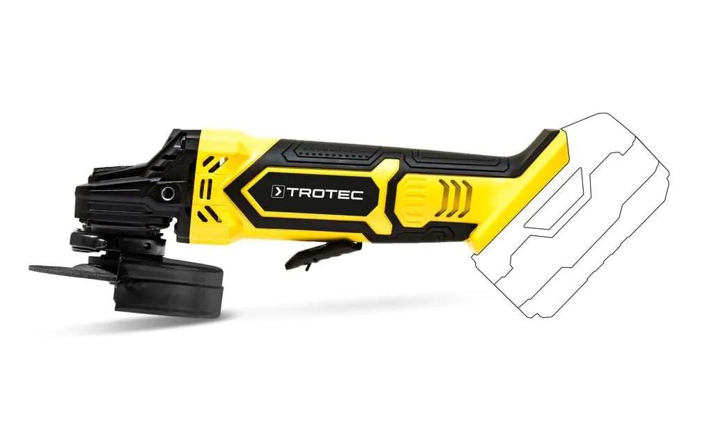 TROTEC Akku Winkelschleifer PAGS 21 115 NB – ohne Akku 10 000 U min 115 mm Scheibendurchmesser inkl Haupt und Zusatzhandgriff sowie Transportkoffer Amazon de Baumarkt 30 04 2026 08 29