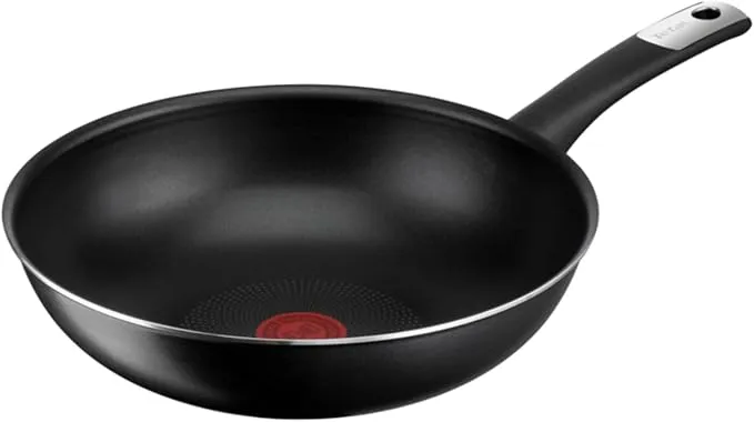 Tefal C38819 Hard Titanium Essential Wokpfanne 28 cm