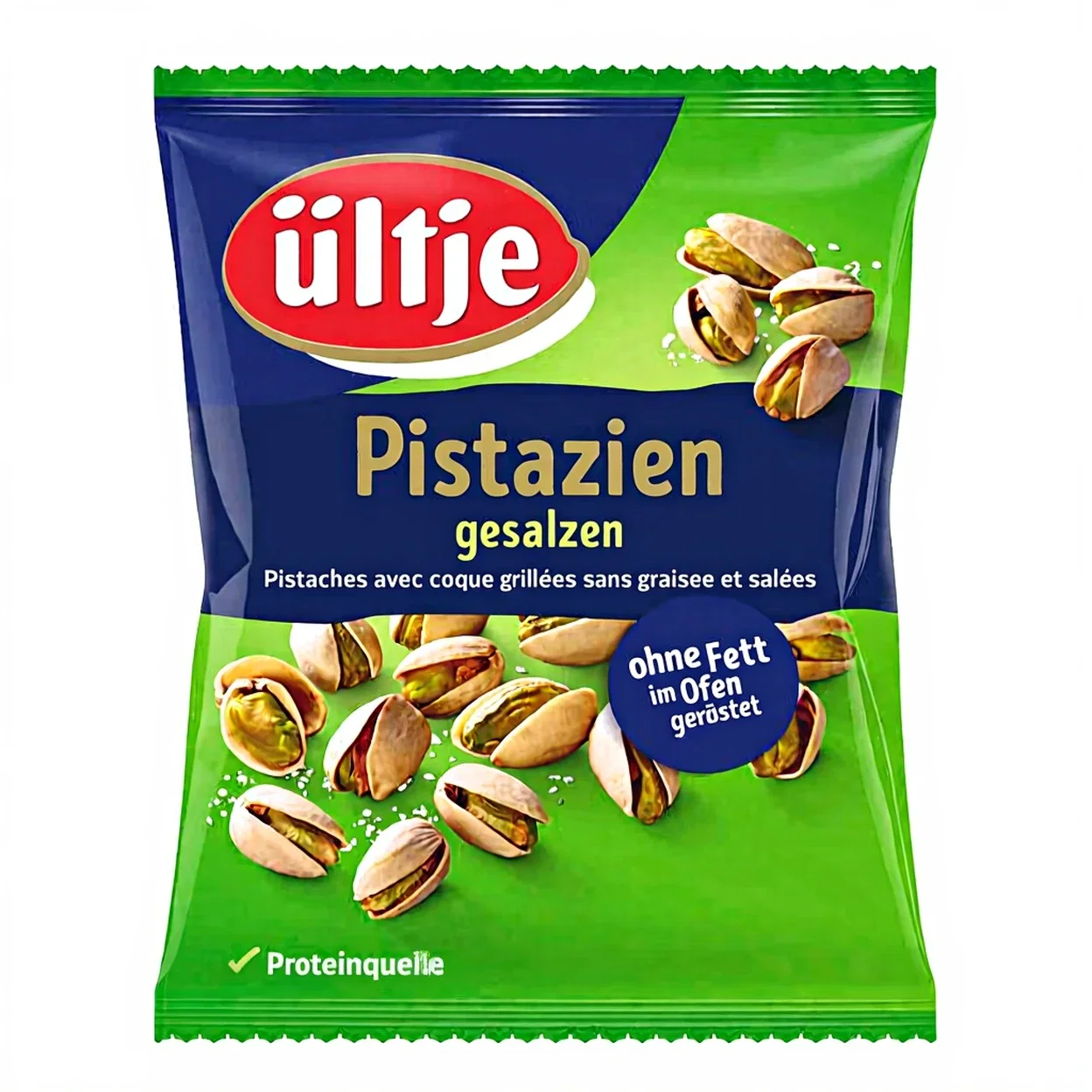 3x Ültje Pistazien Gesalzen mit Schale (150g)