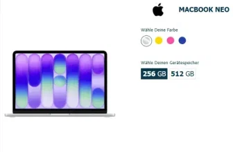 MacBook Neo und Vodafone Smart Lite Angebot