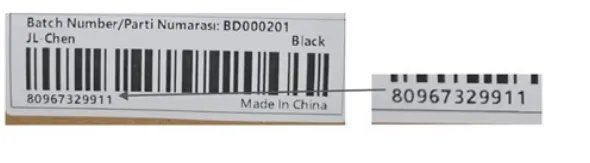 about blank 04 12 2026 05 27 PM Barcode und Identifikationsnummer des PANCERKA Bügeleisens für den Temu Rückruf