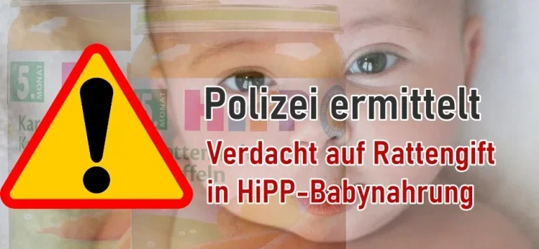Update: Rückruf von HiPP Babygläschen bei SPAR Österreich – Polizei Burgenland warnt eindringlich!
